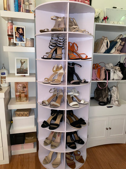 360° Rotating Shoe Cabinet