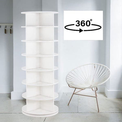 360° Rotating Shoe Cabinet